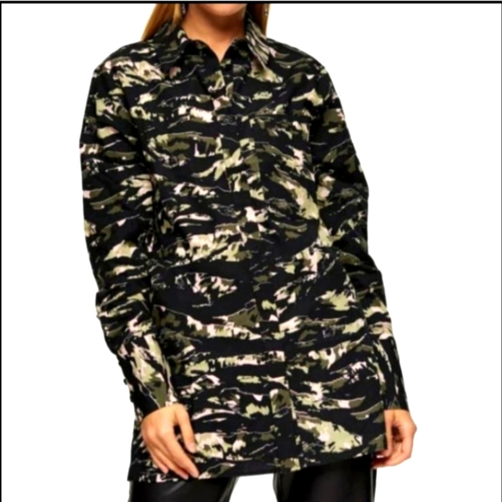 NWT TOPSHOP CAMO